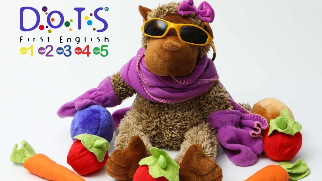 DOTS material inlingua Andorra stuffed animals