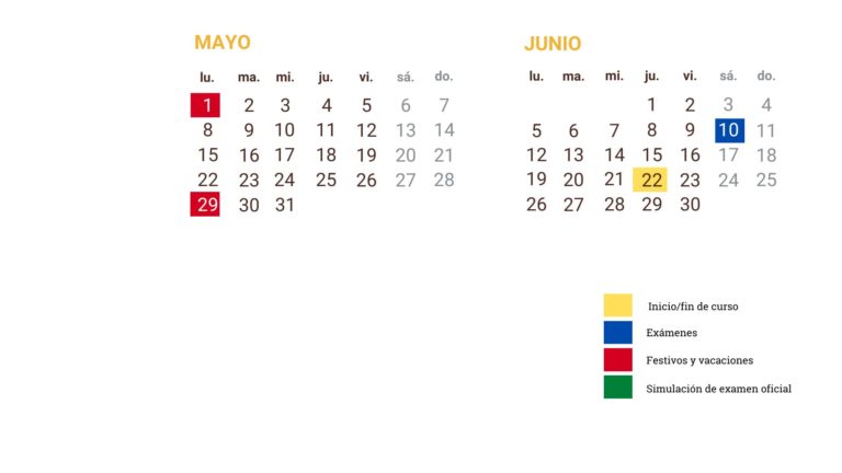 Calendar Spanish 2022-2023 3