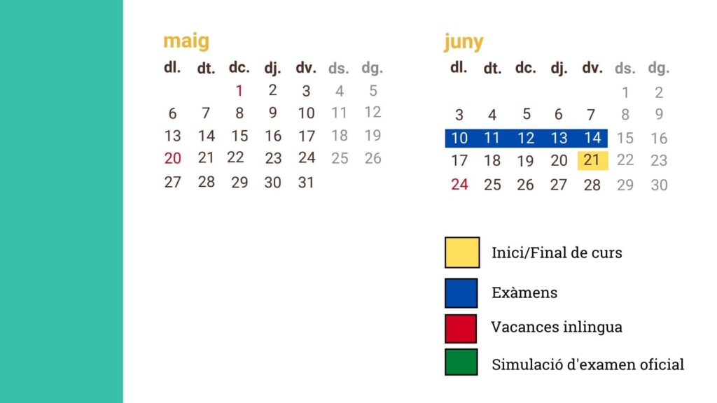 Calendari 2023-2024 inlingua 3